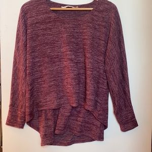 Soft Surroundings Hudson Top double layer sweater